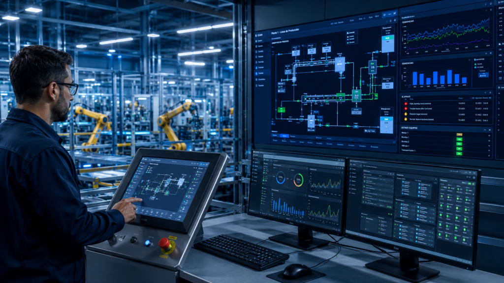 HMI y sistemas SCADA